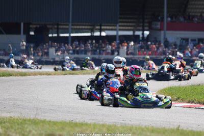 Gabin BONAFOS — 05-07/06/2026 : IAME Series France Round 2 à Aigues-Vives (Photos Stéphane Agnus) 2026 — karting
