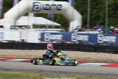 Gabin BONAFOS — 05-07/06/2026 : IAME Series France Round 2 à Aigues-Vives (Photos Stéphane Agnus) 2026 — karting