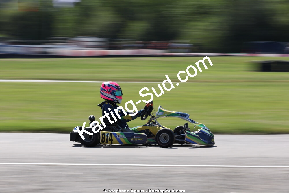 Gabin BONAFOS — 05-07/06/2026 : IAME Series France Round 2 à Aigues-Vives (Photos Stéphane Agnus) 2026 — karting