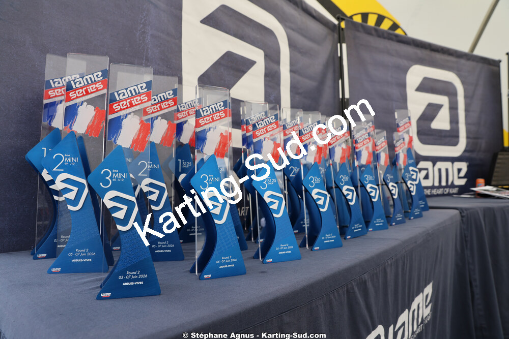 05-07/06/2026 : IAME Series France Round 2 à Aigues-Vives (Photos Stéphane Agnus) 2026 — karting