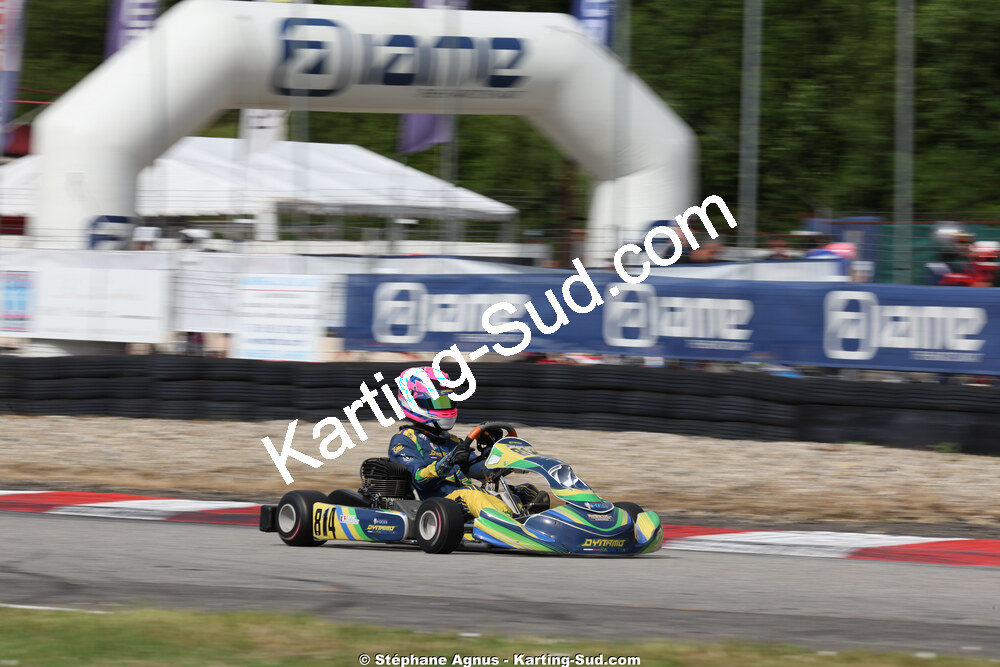 Gabin BONAFOS — 05-07/06/2026 : IAME Series France Round 2 à Aigues-Vives (Photos Stéphane Agnus) 2026 — karting
