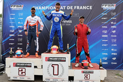 Anthony DELCUROU — 11 & 12/07/2026 : Championnat de France Mini 60 / Sénior, Master & Gentleman IAME à Aigues-Vives(Photos Stéphane Agnus) 2026 — karting