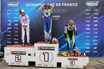 11 & 12/07/2026 : Championnat de France Mini 60 / Sénior, Master & Gentleman IAME à Aigues-Vives(Photos Stéphane Agnus) 2026 — karting