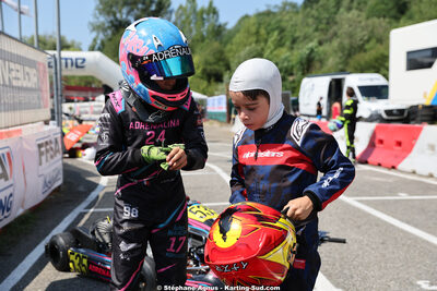 Lina SALAMANCA — 11 & 12/07/2026 : Championnat de France Mini 60 / Sénior, Master & Gentleman IAME à Aigues-Vives(Photos Stéphane Agnus) 2026 — karting