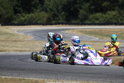 Teo POLICAND — 11 & 12/07/2026 : Championnat de France Mini 60 / Sénior, Master & Gentleman IAME à Aigues-Vives(Photos Stéphane Agnus) 2026 — karting