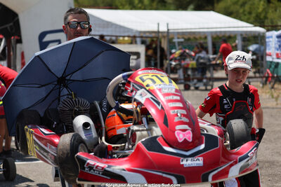 Aaron BORDANOVA — 11 & 12/07/2026 : Championnat de France Mini 60 / Sénior, Master & Gentleman IAME à Aigues-Vives(Photos Stéphane Agnus) 2026 — karting