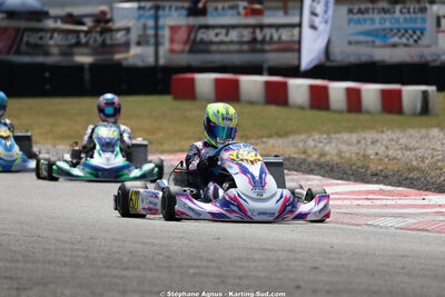 Matéo RIVALS — 11 & 12/07/2026 : Championnat de France Mini 60 / Sénior, Master & Gentleman IAME à Aigues-Vives(Photos Stéphane Agnus) 2026 — karting