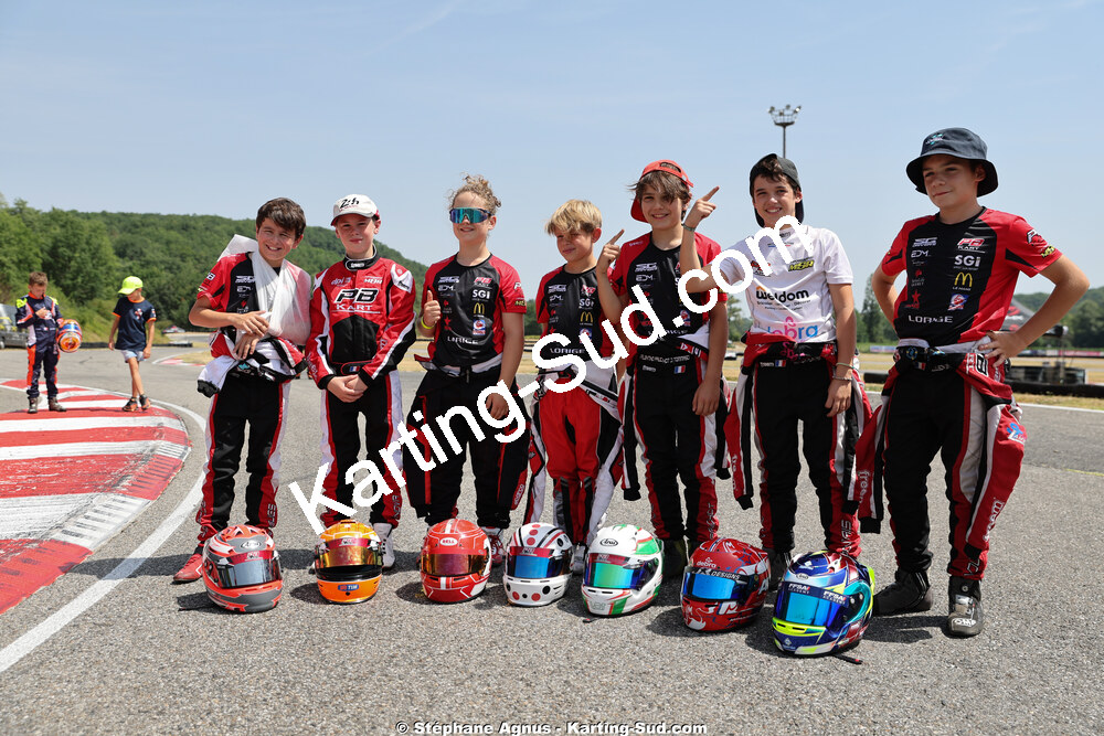 Aaron BORDANOVA — 11 & 12/07/2026 : Championnat de France Mini 60 / Sénior, Master & Gentleman IAME à Aigues-Vives(Photos Stéphane Agnus) 2026 — karting