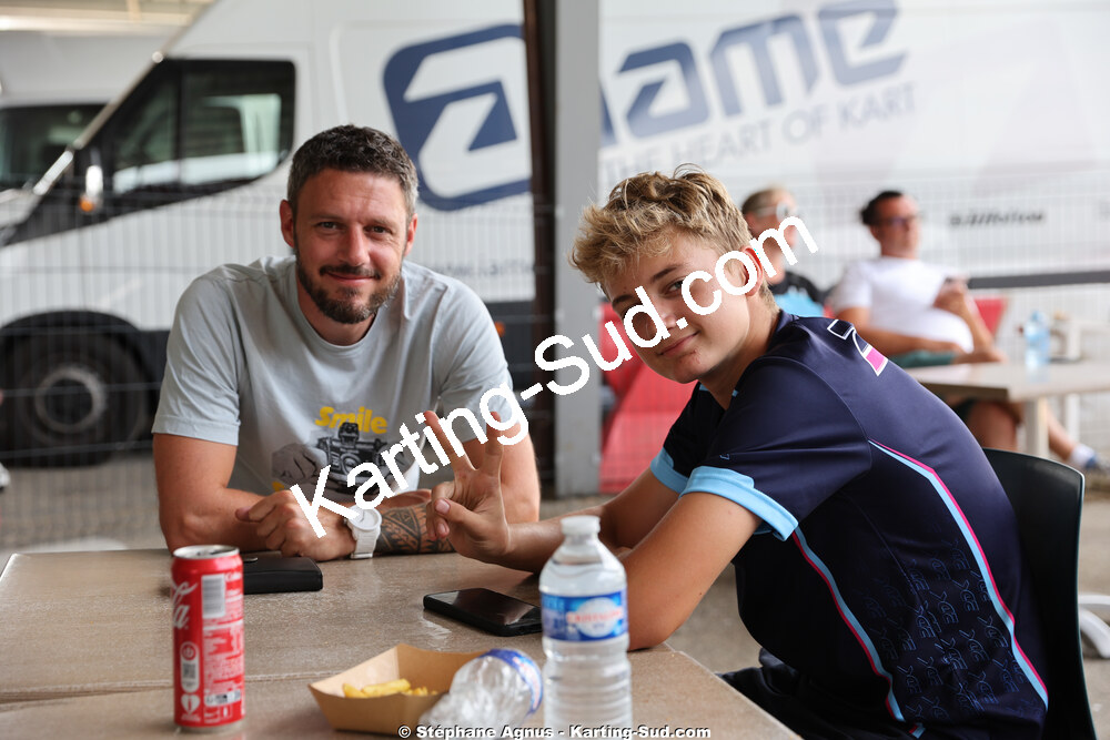 Alexis GERDIL, Gabriel GERDIL — 11 & 12/07/2026 : Championnat de France Mini 60 / Sénior, Master & Gentleman IAME à Aigues-Vives(Photos Stéphane Agnus) 2026 — karting