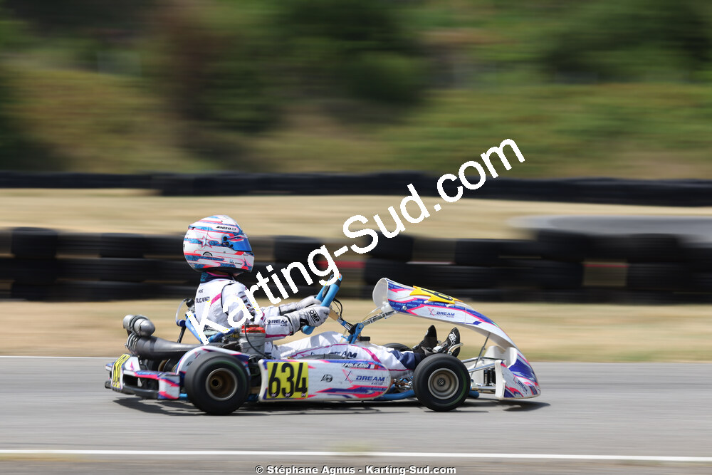Teo POLICAND — 11 & 12/07/2026 : Championnat de France Mini 60 / Sénior, Master & Gentleman IAME à Aigues-Vives(Photos Stéphane Agnus) 2026 — karting
