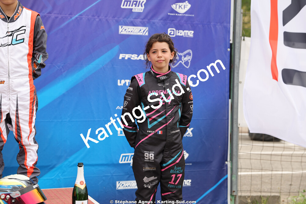 Lina SALAMANCA — 11 & 12/07/2026 : Championnat de France Mini 60 / Sénior, Master & Gentleman IAME à Aigues-Vives(Photos Stéphane Agnus) 2026 — karting