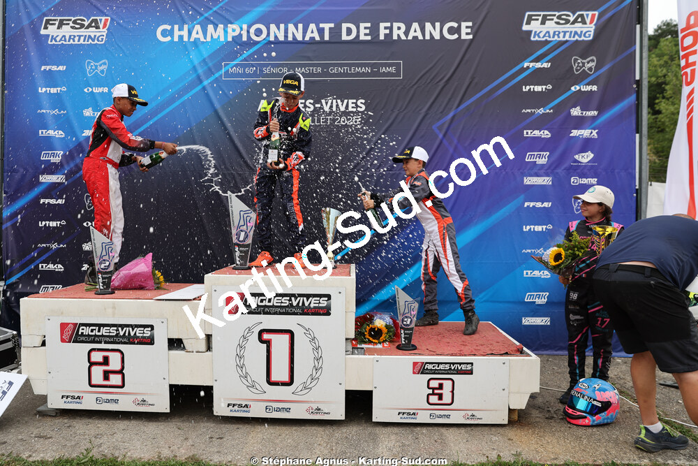 Lina SALAMANCA — 11 & 12/07/2026 : Championnat de France Mini 60 / Sénior, Master & Gentleman IAME à Aigues-Vives(Photos Stéphane Agnus) 2026 — karting