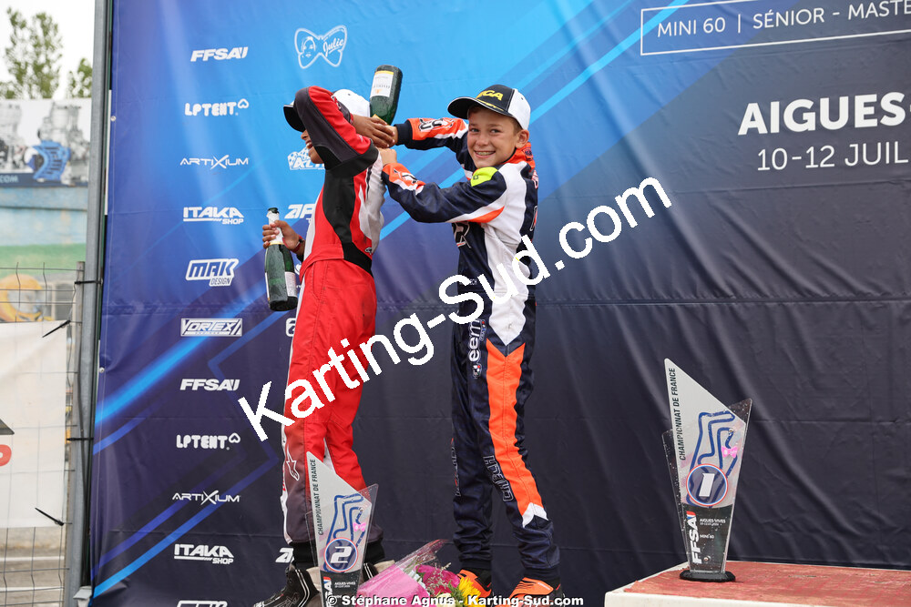 Jules CHECH — 11 & 12/07/2026 : Championnat de France Mini 60 / Sénior, Master & Gentleman IAME à Aigues-Vives(Photos Stéphane Agnus) 2026 — karting