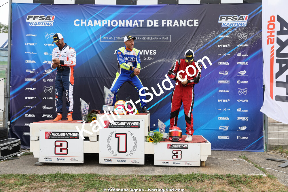 11 & 12/07/2026 : Championnat de France Mini 60 / Sénior, Master & Gentleman IAME à Aigues-Vives(Photos Stéphane Agnus) 2026 — karting