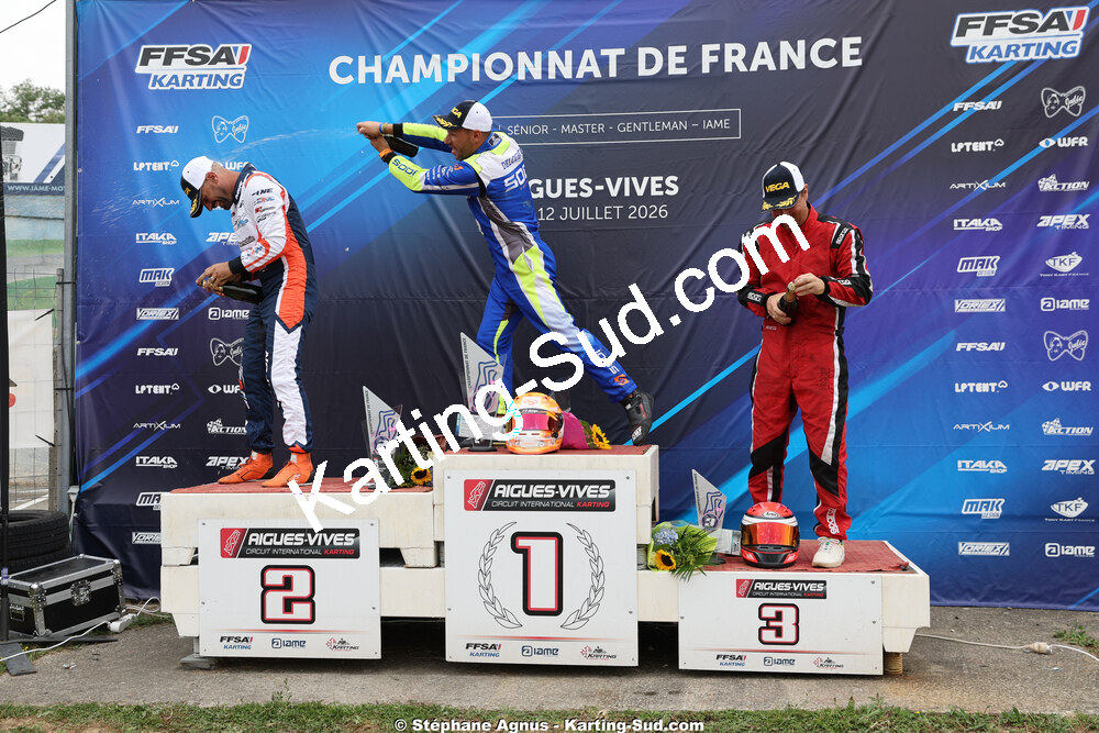 11 & 12/07/2026 : Championnat de France Mini 60 / Sénior, Master & Gentleman IAME à Aigues-Vives(Photos Stéphane Agnus) 2026 — karting