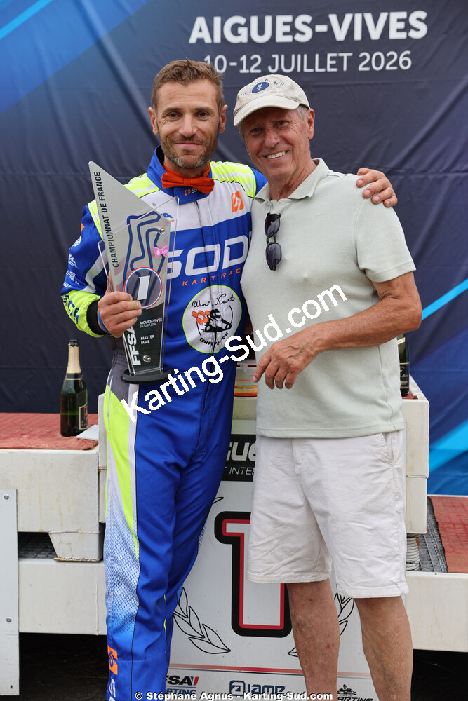 Anthony DELCUROU — 11 & 12/07/2026 : Championnat de France Mini 60 / Sénior, Master & Gentleman IAME à Aigues-Vives(Photos Stéphane Agnus) 2026 — karting