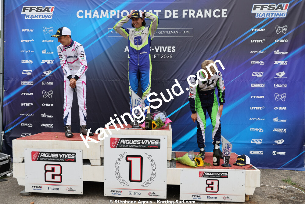 11 & 12/07/2026 : Championnat de France Mini 60 / Sénior, Master & Gentleman IAME à Aigues-Vives(Photos Stéphane Agnus) 2026 — karting