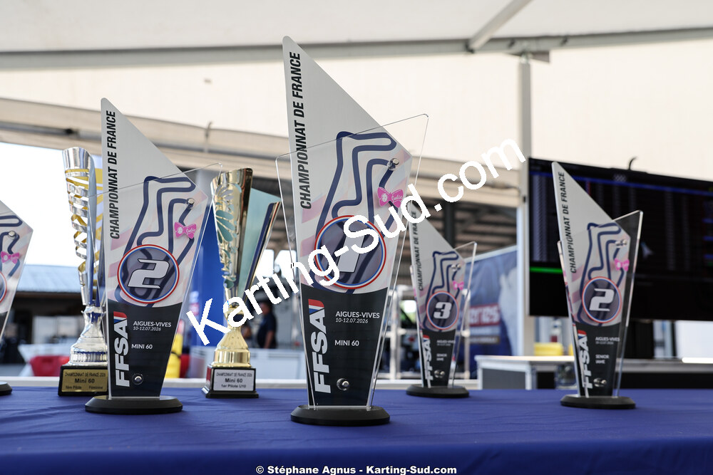 11 & 12/07/2026 : Championnat de France Mini 60 / Sénior, Master & Gentleman IAME à Aigues-Vives(Photos Stéphane Agnus) 2026 — karting