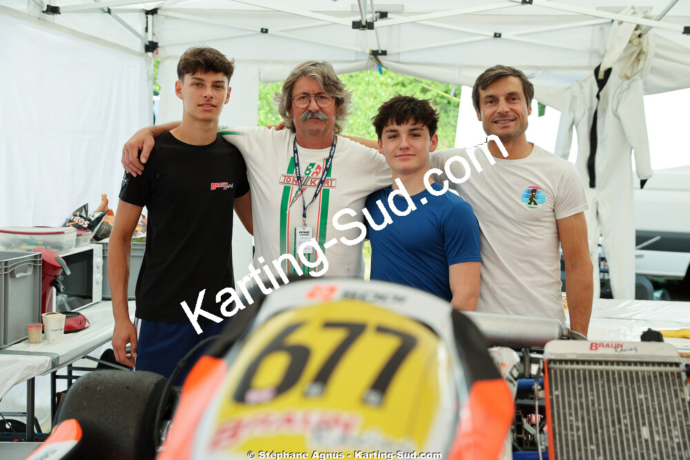 Gérard BRAUN — 11 & 12/07/2026 : Championnat de France Mini 60 / Sénior, Master & Gentleman IAME à Aigues-Vives(Photos Stéphane Agnus) 2026 — karting