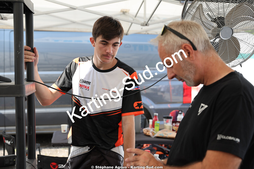 Gabriel HUGON — 11 & 12/07/2026 : Championnat de France Mini 60 / Sénior, Master & Gentleman IAME à Aigues-Vives(Photos Stéphane Agnus) 2026 — karting
