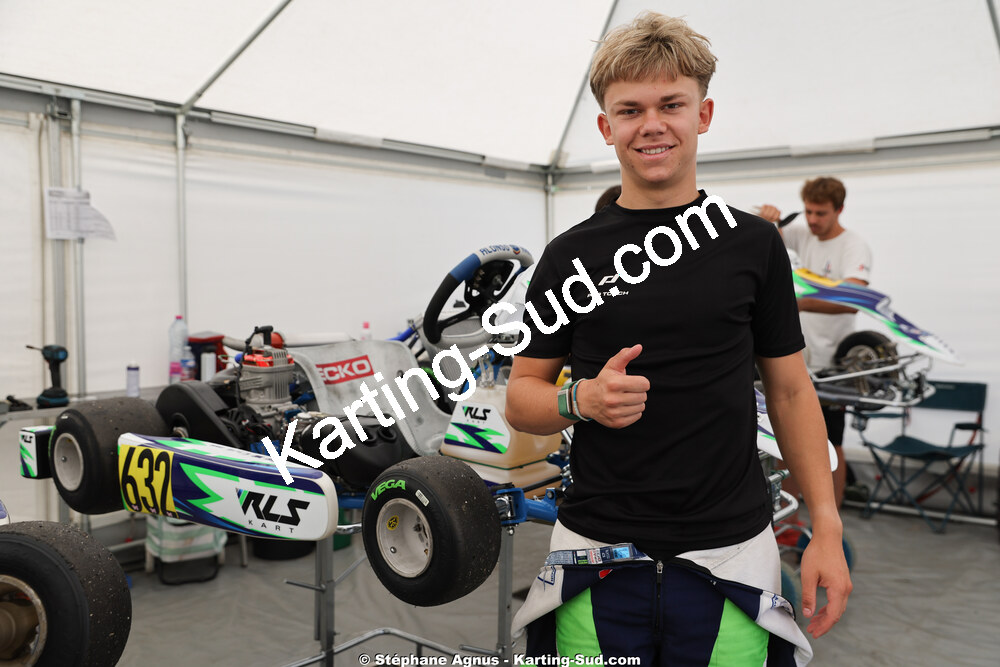Evan MAINIER — 11 & 12/07/2026 : Championnat de France Mini 60 / Sénior, Master & Gentleman IAME à Aigues-Vives(Photos Stéphane Agnus) 2026 — karting