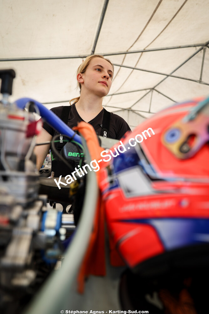 Laura BOURGUET — 11 & 12/07/2026 : Championnat de France Mini 60 / Sénior, Master & Gentleman IAME à Aigues-Vives(Photos Stéphane Agnus) 2026 — karting