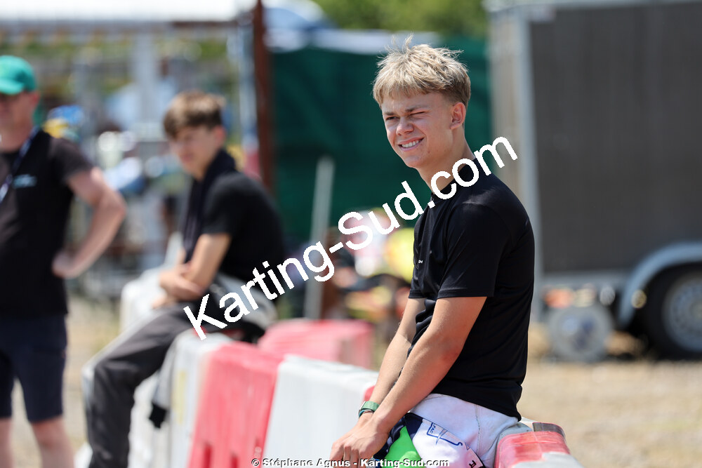 Evan MAINIER — 11 & 12/07/2026 : Championnat de France Mini 60 / Sénior, Master & Gentleman IAME à Aigues-Vives(Photos Stéphane Agnus) 2026 — karting