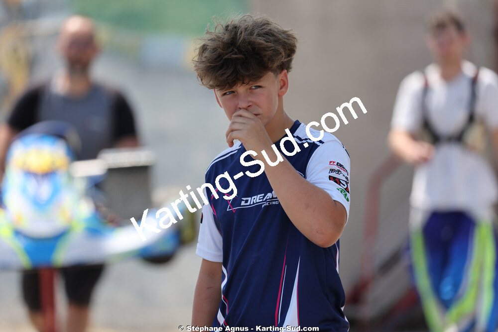 Teo POLICAND — 11 & 12/07/2026 : Championnat de France Mini 60 / Sénior, Master & Gentleman IAME à Aigues-Vives(Photos Stéphane Agnus) 2026 — karting