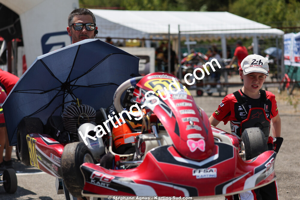 Aaron BORDANOVA — 11 & 12/07/2026 : Championnat de France Mini 60 / Sénior, Master & Gentleman IAME à Aigues-Vives(Photos Stéphane Agnus) 2026 — karting