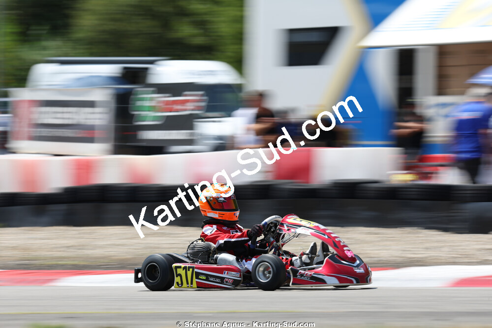 Aaron BORDANOVA — 11 & 12/07/2026 : Championnat de France Mini 60 / Sénior, Master & Gentleman IAME à Aigues-Vives(Photos Stéphane Agnus) 2026 — karting