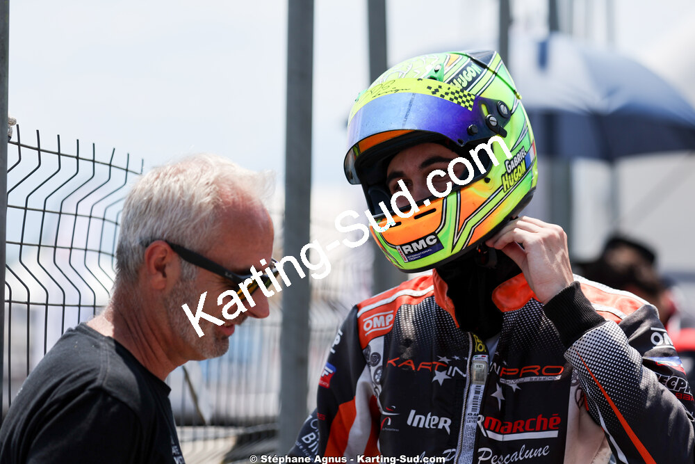 Gabriel HUGON — 11 & 12/07/2026 : Championnat de France Mini 60 / Sénior, Master & Gentleman IAME à Aigues-Vives(Photos Stéphane Agnus) 2026 — karting