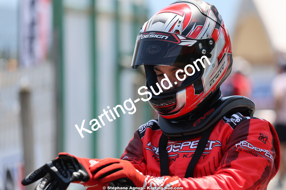 Eliott CAHUZAC — 11 & 12/07/2026 : Championnat de France Mini 60 / Sénior, Master & Gentleman IAME à Aigues-Vives(Photos Stéphane Agnus) 2026 — karting