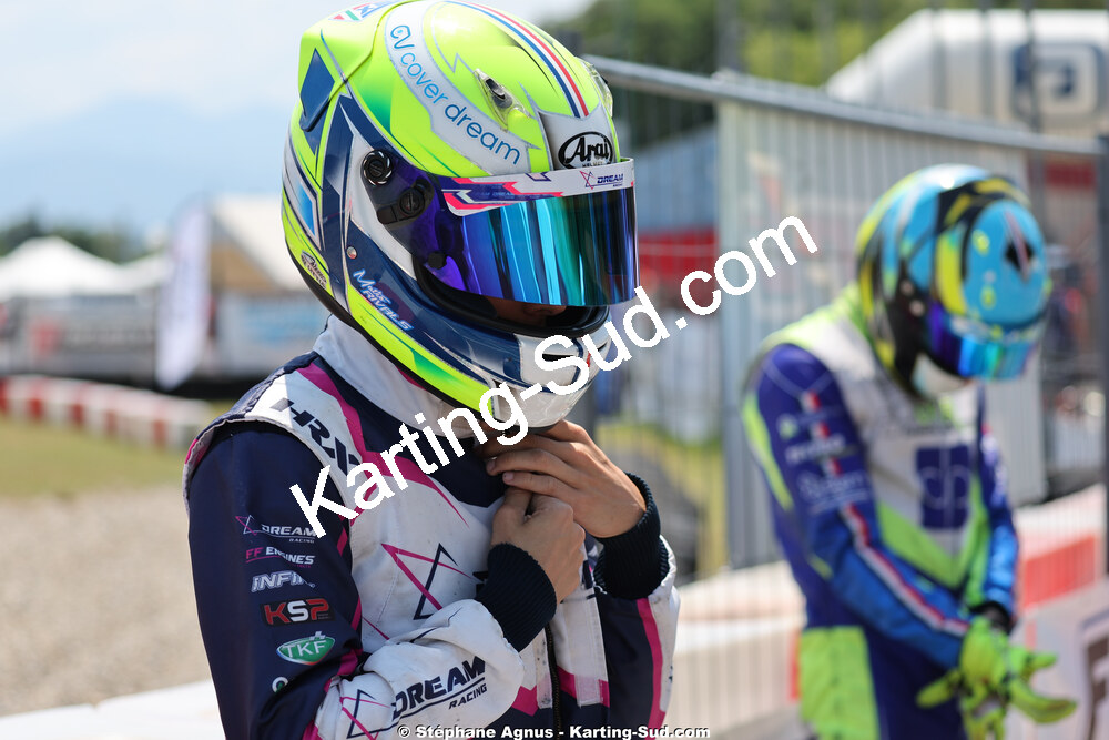 Matéo RIVALS — 11 & 12/07/2026 : Championnat de France Mini 60 / Sénior, Master & Gentleman IAME à Aigues-Vives(Photos Stéphane Agnus) 2026 — karting