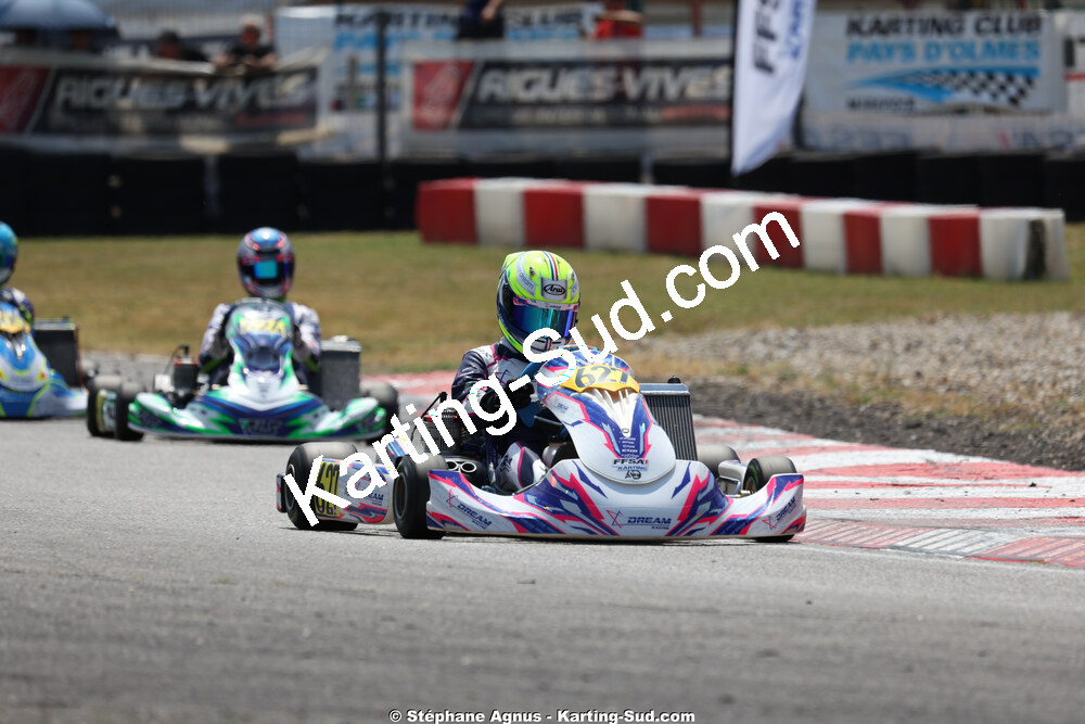 Matéo RIVALS — 11 & 12/07/2026 : Championnat de France Mini 60 / Sénior, Master & Gentleman IAME à Aigues-Vives(Photos Stéphane Agnus) 2026 — karting