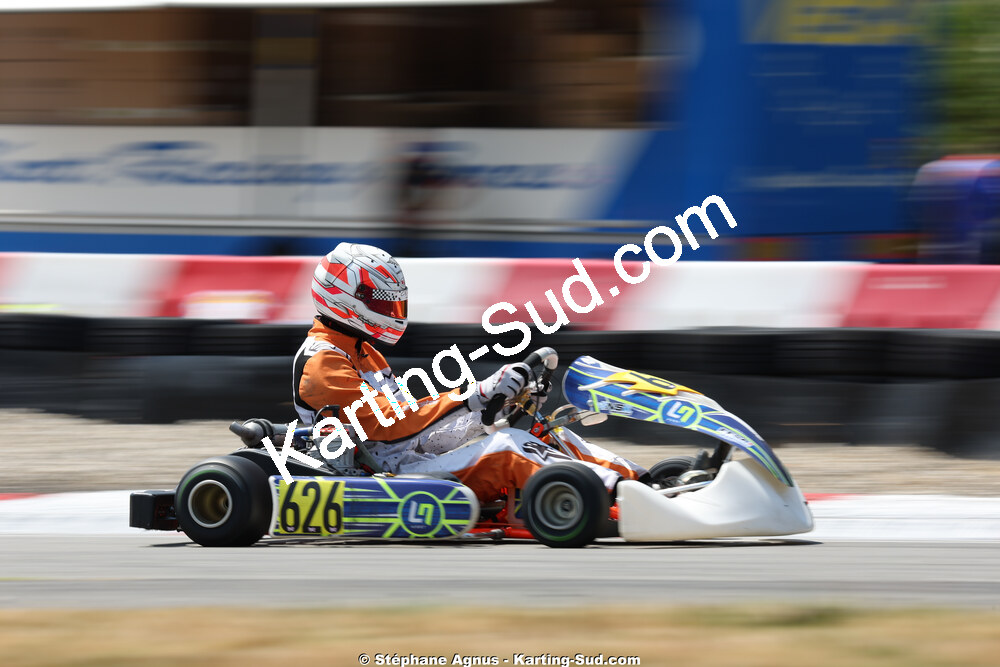 Tom BOUJAREL — 11 & 12/07/2026 : Championnat de France Mini 60 / Sénior, Master & Gentleman IAME à Aigues-Vives(Photos Stéphane Agnus) 2026 — karting