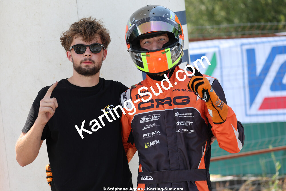 Camille DELFAU, Jean-Rémy DUPUY — 11 & 12/07/2026 : Championnat de France Mini 60 / Sénior, Master & Gentleman IAME à Aigues-Vives(Photos Stéphane Agnus) 2026 — karting