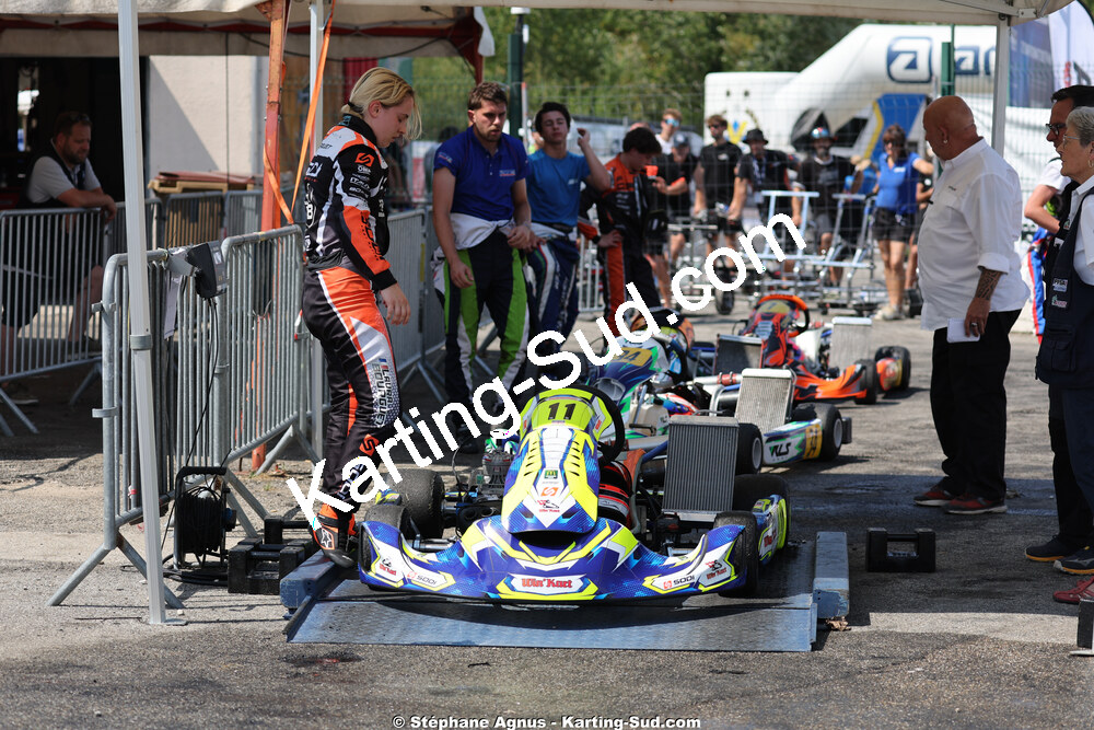 Emeric GOT, Laura BOURGUET — 11 & 12/07/2026 : Championnat de France Mini 60 / Sénior, Master & Gentleman IAME à Aigues-Vives(Photos Stéphane Agnus) 2026 — karting