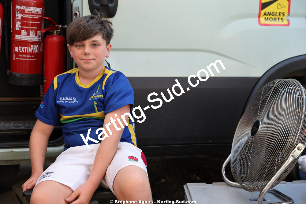 Mathis MESPOULEDE — 11 & 12/07/2026 : Championnat de France Mini 60 / Sénior, Master & Gentleman IAME à Aigues-Vives(Photos Stéphane Agnus) 2026 — karting