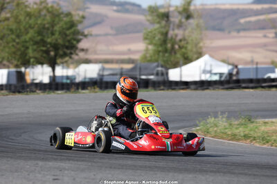 Matheo COURBIERES — 06/09/2026 : 2ème manche du Challenge Jean-Claude Sanchez à Belmont sur Rance (Photos Stéphane Agnus) 2026 — karting