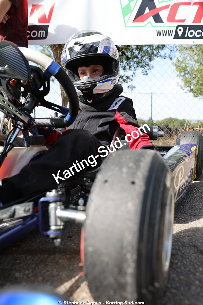 Oscar PERRIN — 06/09/2026 : 2ème manche du Challenge Jean-Claude Sanchez à Belmont sur Rance (Photos Stéphane Agnus) 2026 — karting