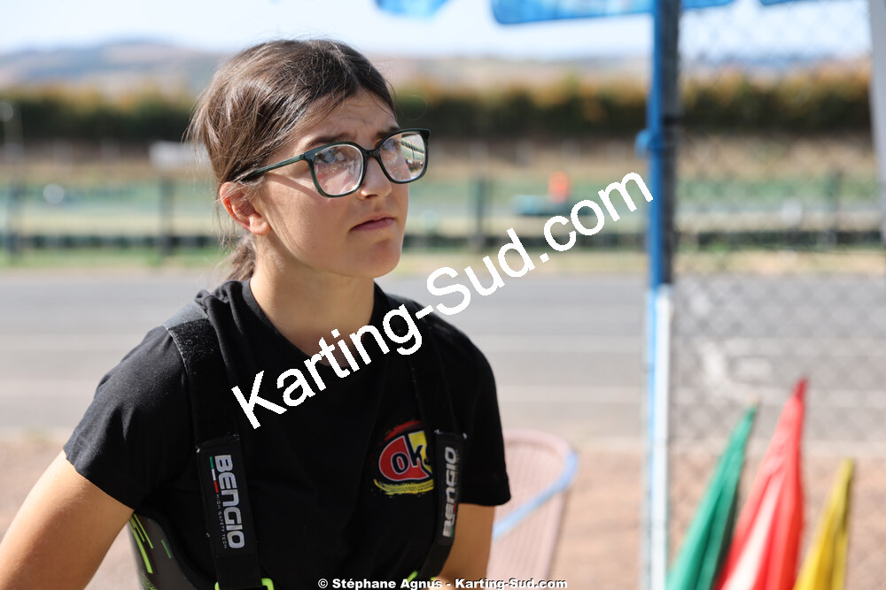 Alyssa DECARIS — 06/09/2026 : 2ème manche du Challenge Jean-Claude Sanchez à Belmont sur Rance (Photos Stéphane Agnus) 2026 — karting
