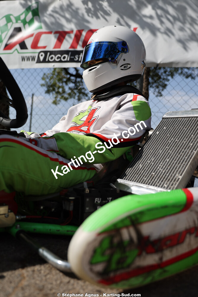 Lucas MONIER — 06/09/2026 : 2ème manche du Challenge Jean-Claude Sanchez à Belmont sur Rance (Photos Stéphane Agnus) 2026 — karting
