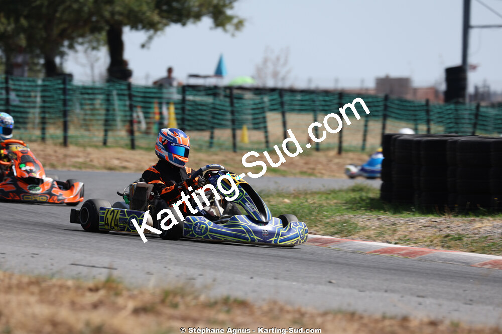 Jules BAQUE — 06/09/2026 : 2ème manche du Challenge Jean-Claude Sanchez à Belmont sur Rance (Photos Stéphane Agnus) 2026 — karting