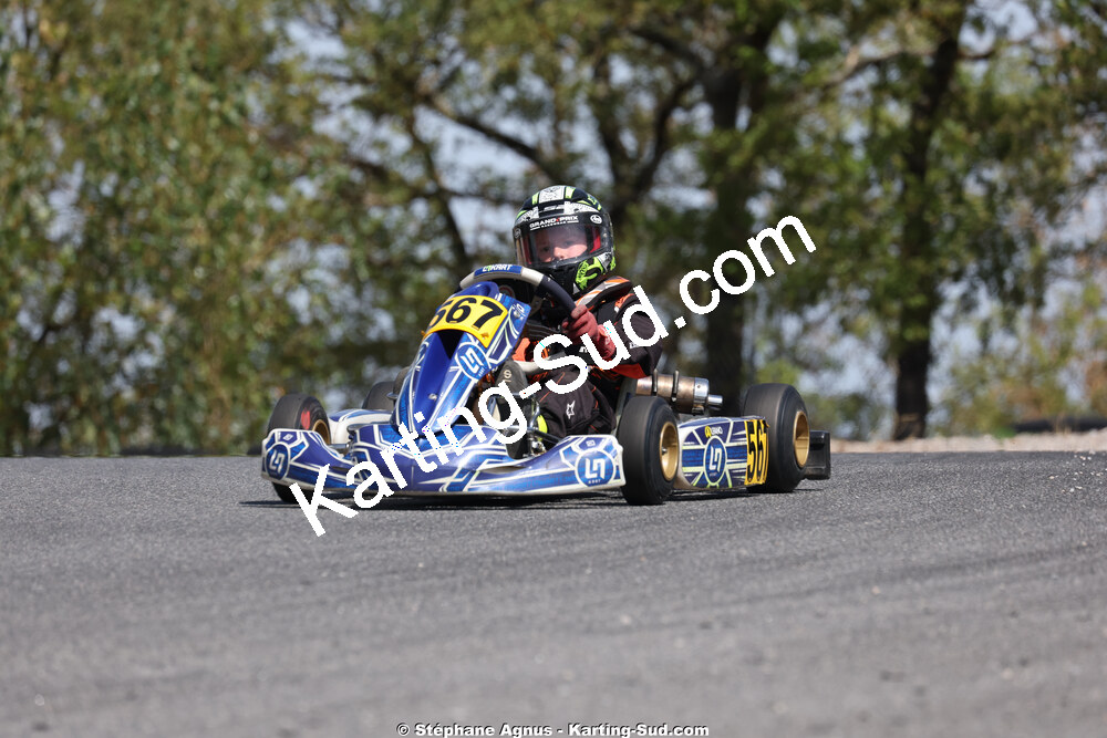 Nathan OLIVAN — 06/09/2026 : 2ème manche du Challenge Jean-Claude Sanchez à Belmont sur Rance (Photos Stéphane Agnus) 2026 — karting