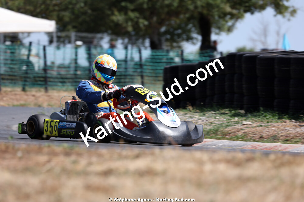 Benjamin DIAZ — 06/09/2026 : 2ème manche du Challenge Jean-Claude Sanchez à Belmont sur Rance (Photos Stéphane Agnus) 2026 — karting
