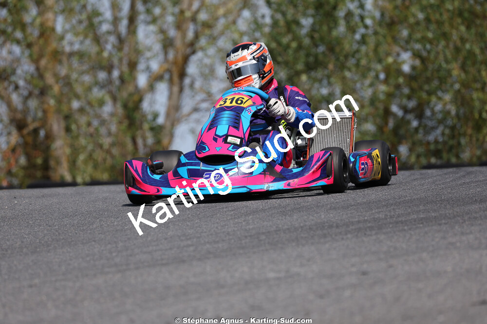 Thomas CLANET — 06/09/2026 : 2ème manche du Challenge Jean-Claude Sanchez à Belmont sur Rance (Photos Stéphane Agnus) 2026 — karting