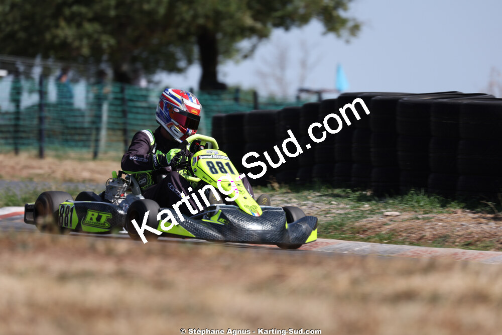 Gwenael ROSSIGNOL — 06/09/2026 : 2ème manche du Challenge Jean-Claude Sanchez à Belmont sur Rance (Photos Stéphane Agnus) 2026 — karting