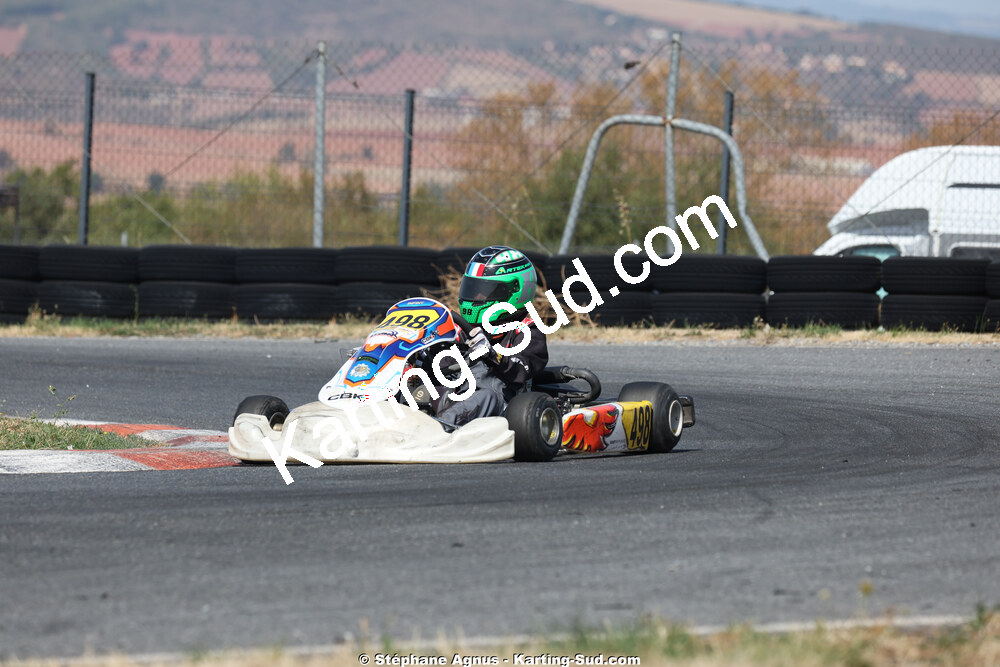 Hugo BERGERON — 06/09/2026 : 2ème manche du Challenge Jean-Claude Sanchez à Belmont sur Rance (Photos Stéphane Agnus) 2026 — karting
