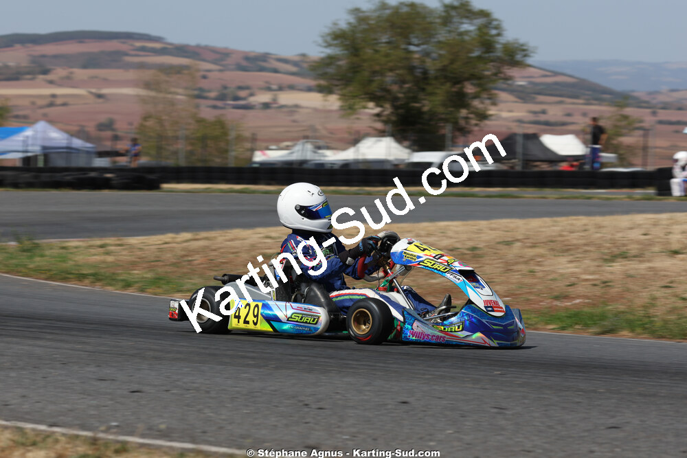 Maël BOYER — 06/09/2026 : 2ème manche du Challenge Jean-Claude Sanchez à Belmont sur Rance (Photos Stéphane Agnus) 2026 — karting