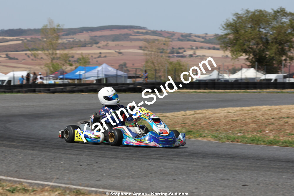 Maël BOYER — 06/09/2026 : 2ème manche du Challenge Jean-Claude Sanchez à Belmont sur Rance (Photos Stéphane Agnus) 2026 — karting